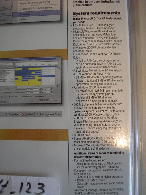 Microsoft Office XP Professional 269-04508 New! Retail Box gallery