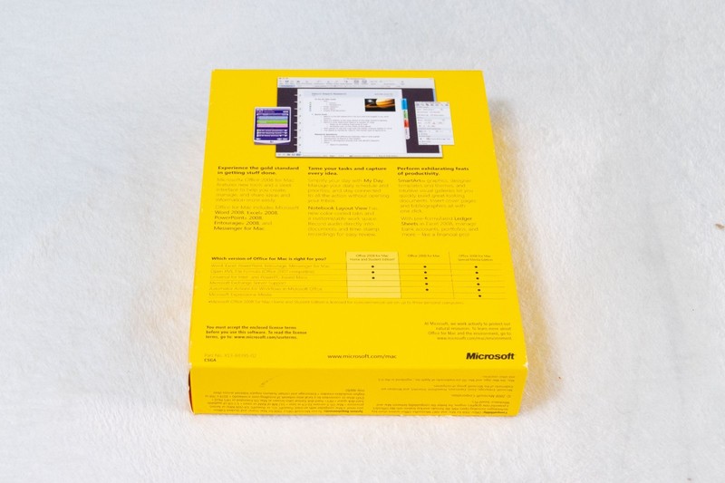 Microsoft Office 2008 Home and Student Edition for Mac gallery