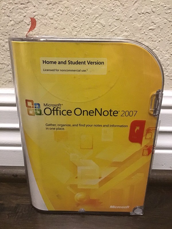 Microsoft OneNote Home and Student 2007 Product Key Insets And Case gallery