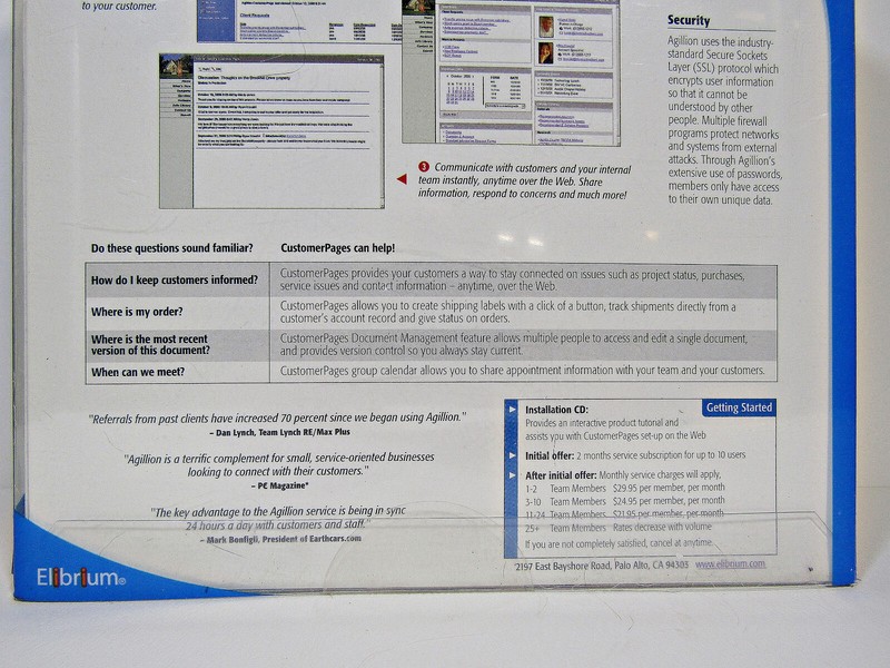 AGILLION Customer Pages Internet Based Application - Serving Customers Online gallery