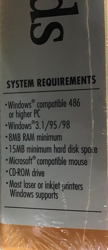 Vtg Computer Software Windows 95 Pro Venture Greeting Cards gallery