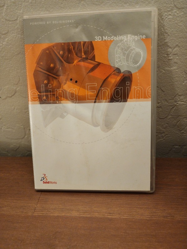 SOLIDWORKS 2008 OEM PRODUCT/ UPGRADE KIT 3D MODELING ENGINE.