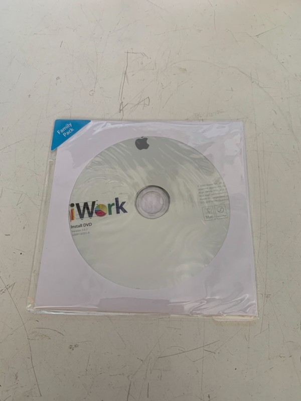 Apple Mac iWork V9.0.3 Install DVD