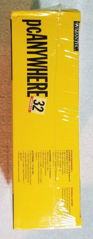 Symantec PC Anywhere 32 Version 8.0: Vintage Windows 95/98 NT 3.1 DOS Software gallery