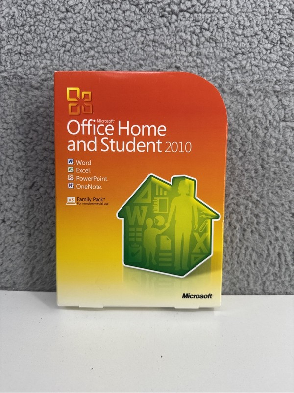Microsoft Office 2010 Home and Student With Product Key & Original Packaging