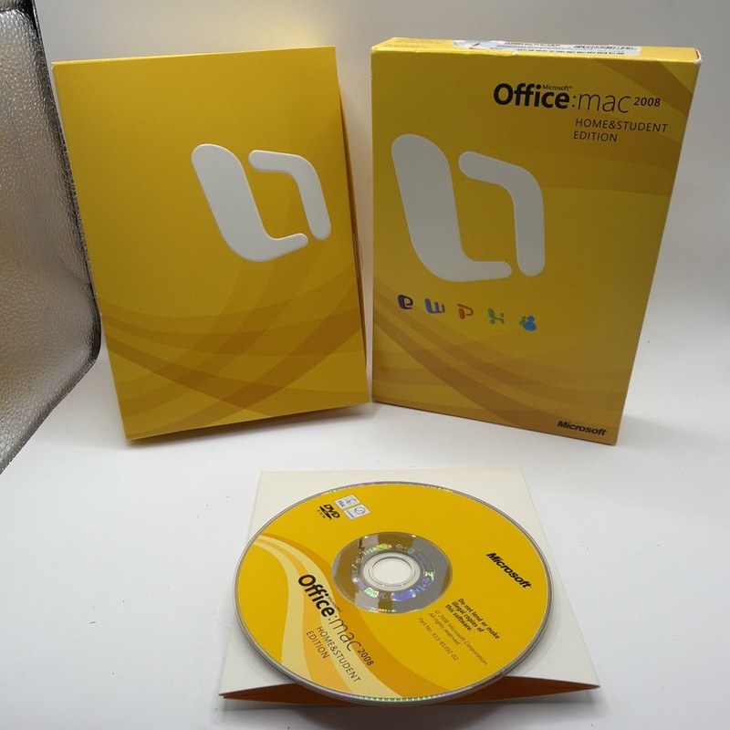 Microsoft Office 2008 for MAC Full Retail with Product Key
