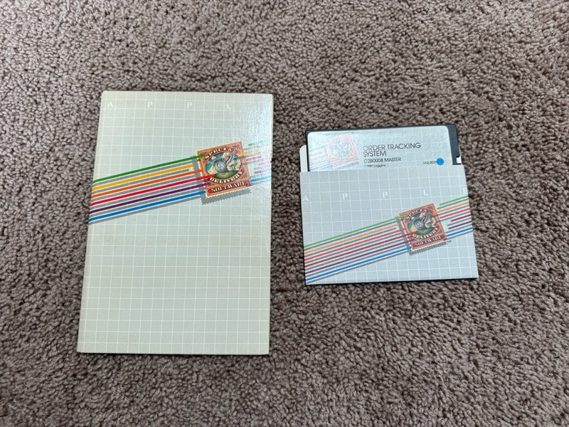 VTG APPLE II RARE DEALER DEMONSTRATION PACKAGE SPECIAL DELIVERY SOFTWARE LOOK gallery