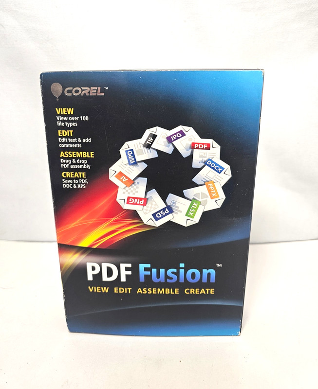 Corel PDF Fusion - Complete Product - 1 User Standard NEW