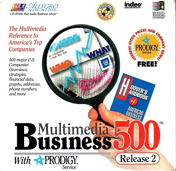 Multimedia Business 500 Release 2 CD-ROM for Windows – NEW in Retail SLEEVE