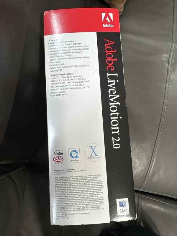 Adobe Live Motion 2.0 Brand New Sealed gallery