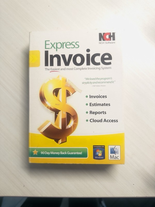 NCH Express Invoice Software For Windows/Mac Simple & Easy To Use Cloud Access
