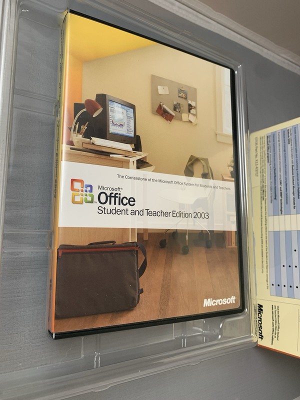 Microsoft Office Student and Teacher Edition 2003 Word Excel w/ Key gallery