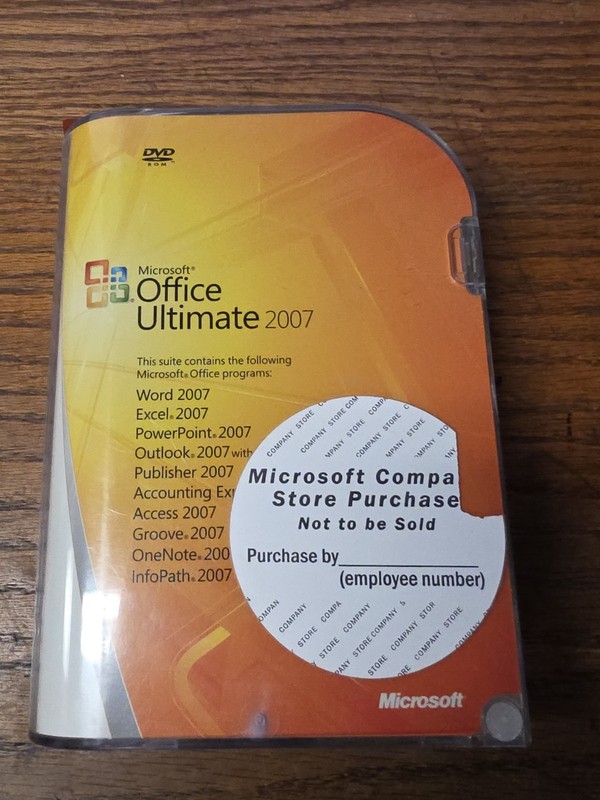 Official Microsoft Office Ultimate 2007 w Product Key