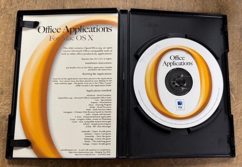 OpenOffice.org Office Applications For Mac OSX gallery