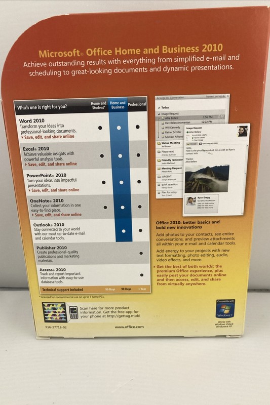 Microsoft Office 2010 Home and Business Full Retail English Version gallery