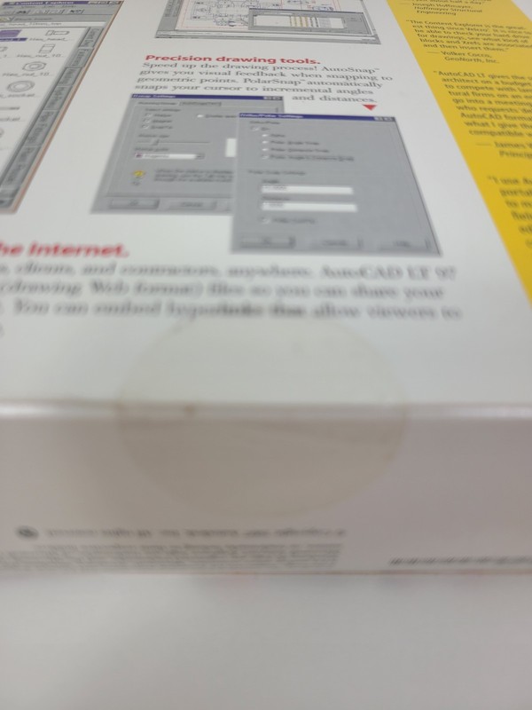 AutoCAD LT97 - Brand New Sealed 05704-014808-9400 gallery