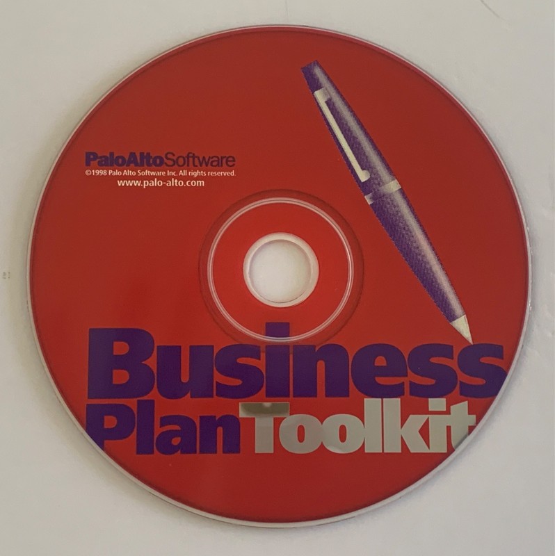Palo Alto Software, Business Plan Toolkit-1998 CD