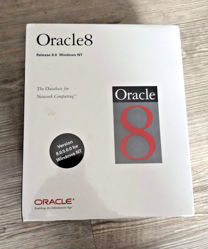 Oracle 8 Version 8.0.5.0.0 Database for Network Computing Windows NT Release 8.0