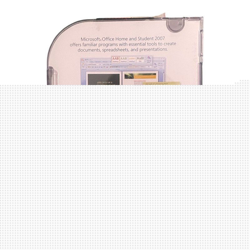 Microsoft Office 2007 Home and Student with Product Key Excel Word PowerPoint gallery