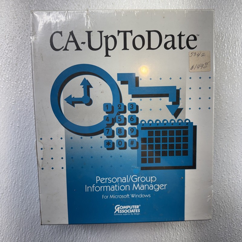 Vintage Unopened CA-SuperCalc for DOS Computer Associates DEMO PRODUCT M