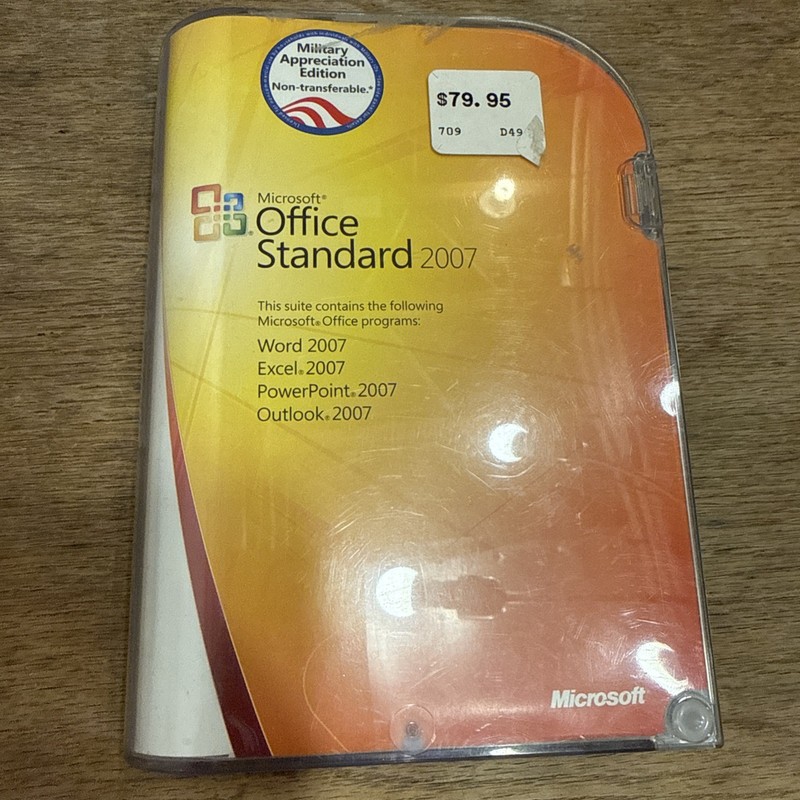 Microsoft Office Standard 2007 (Military Appreciation Edition) W/ Product Key