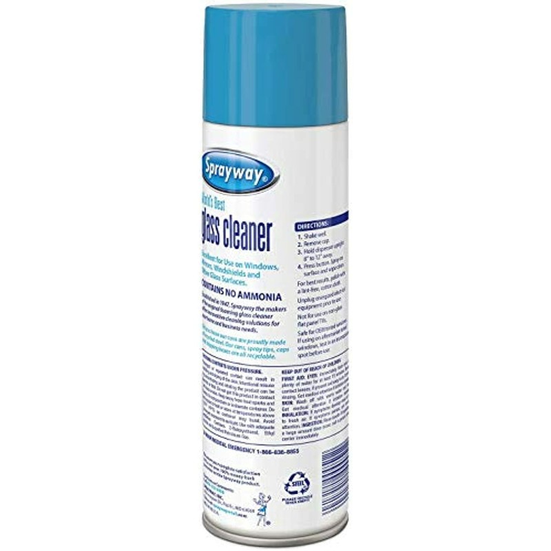 Sprayway 443331 Ammonia Free Glass Cleaner, 19 Oz. (4-Pack) (Packaging May Vary) gallery