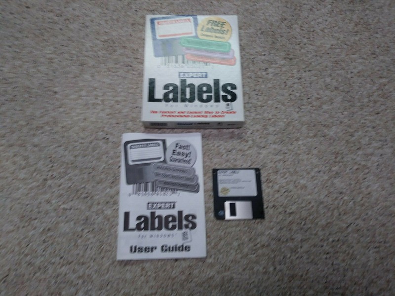 Labels and 3-D Home Design, Expert Software, 1994 PC/IBM/TANDY gallery