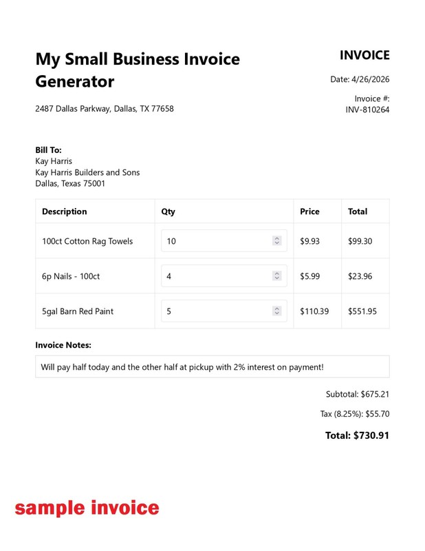 Universal O.S. - Small Business Invoice Generator, CRM and Inventory Management gallery