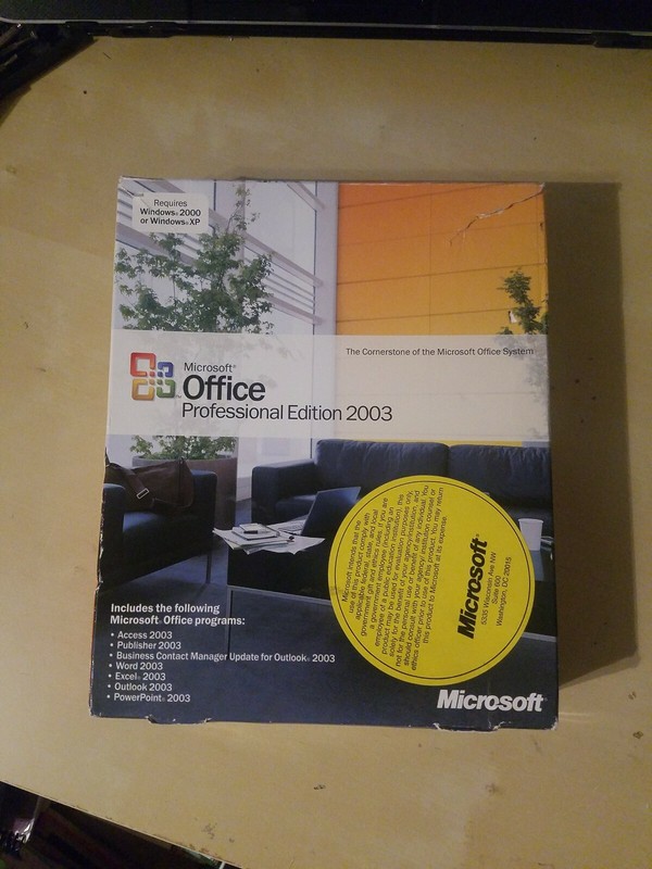 Microsoft Office Professional Edition 2003 (Retail) (1 User) - Full Version fo…