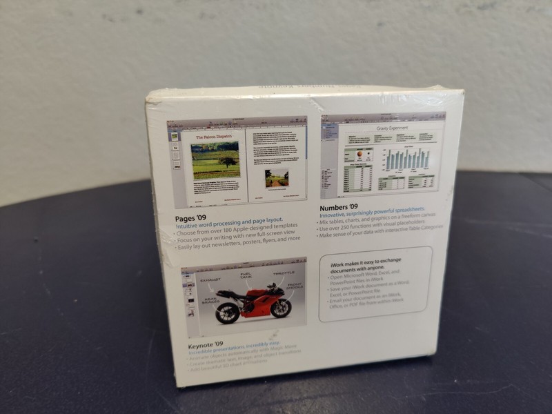 [NEW SEALED] Apple iWork '09 Retail V9.0.3 Full Version MB942Z/A gallery