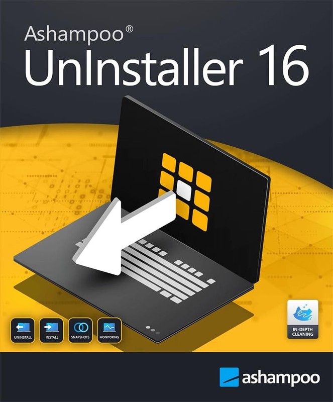 Ashampoo UnInstaller 16 Software License Digital Download PC