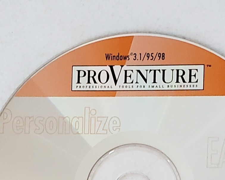 Pro Venture - Professional Tools For Small Businesses - Software CD Rom Windows gallery