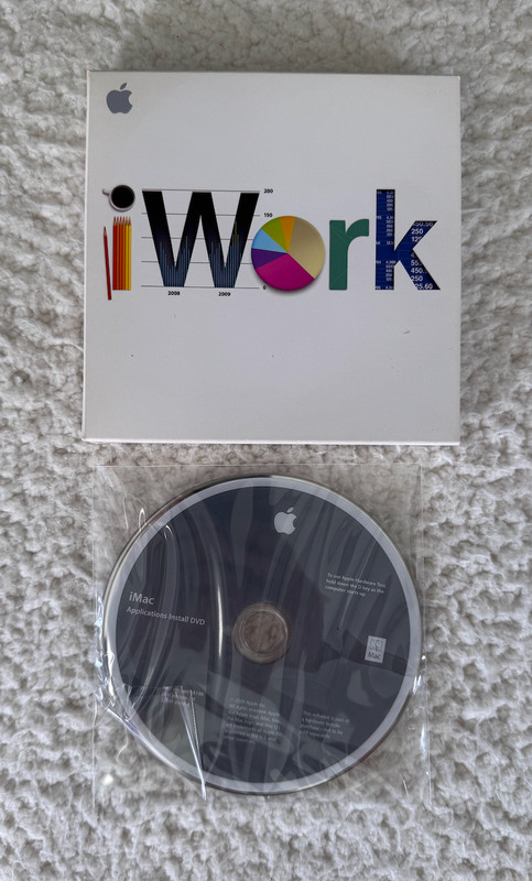 Apple iWork ’09 V9.0.3 MB942Z/A Install DVD Full Retail Version for Mac