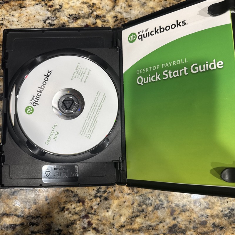 Intuit QuickBooks Desktop Pro 2018 Set Full Version DVD. gallery
