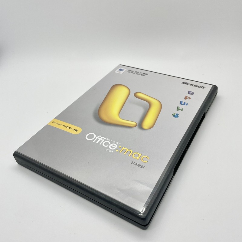 Microsoft Office Mac 2005 with Product Key Japanese