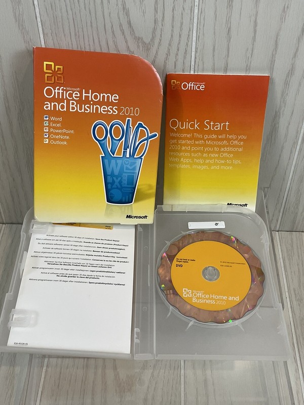 Microsoft Office Home and Business 2010 With Original Product Key Code
