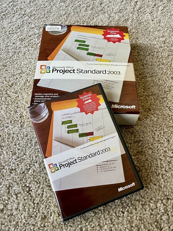 Microsoft Office Project Standard 2003 Academic Edition With Activation Key