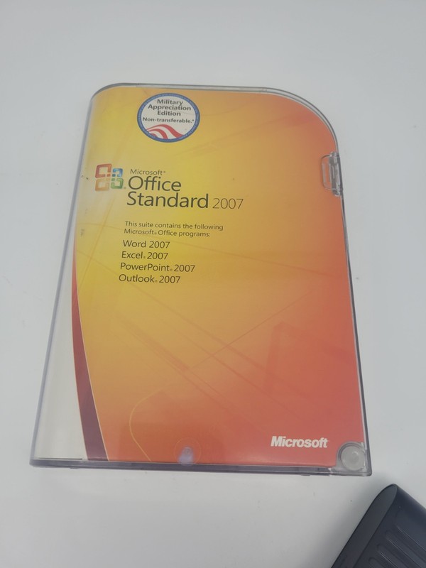 Microsoft Office Home and Student 2007 – Full Retail Box w/ Disc + Product Key
