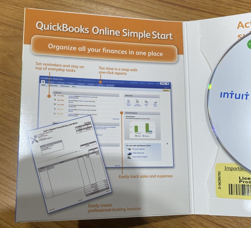 Intuit QuickBooks Online 2011 Small Business Accounting - CD, License Code gallery