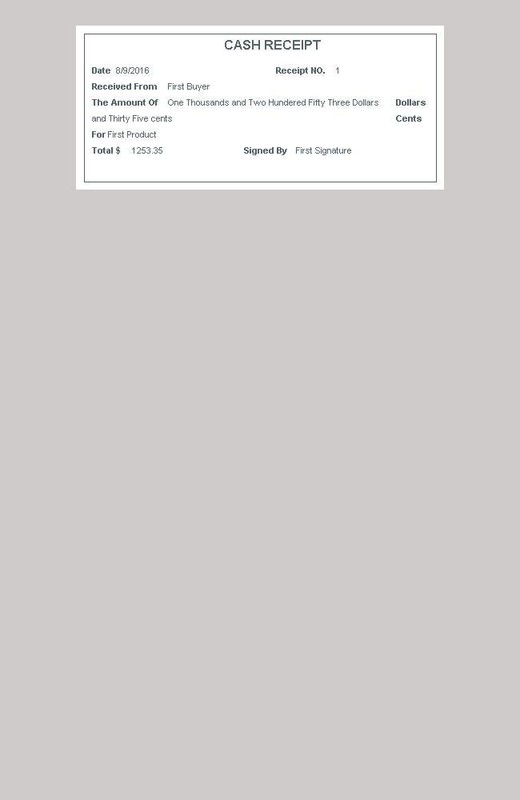 Cash Receipt Software Management App Generator Maker Billing Invoice AT SOFT02 gallery