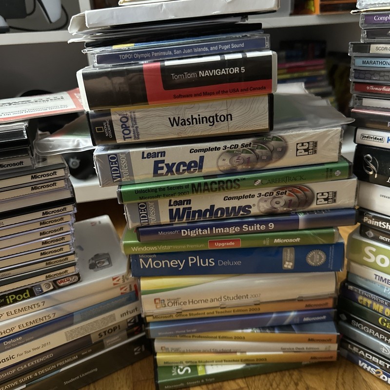 Lot Of 60+ Computer PC Software Windows Adobe Mac Paint Studio TurboTax Office gallery