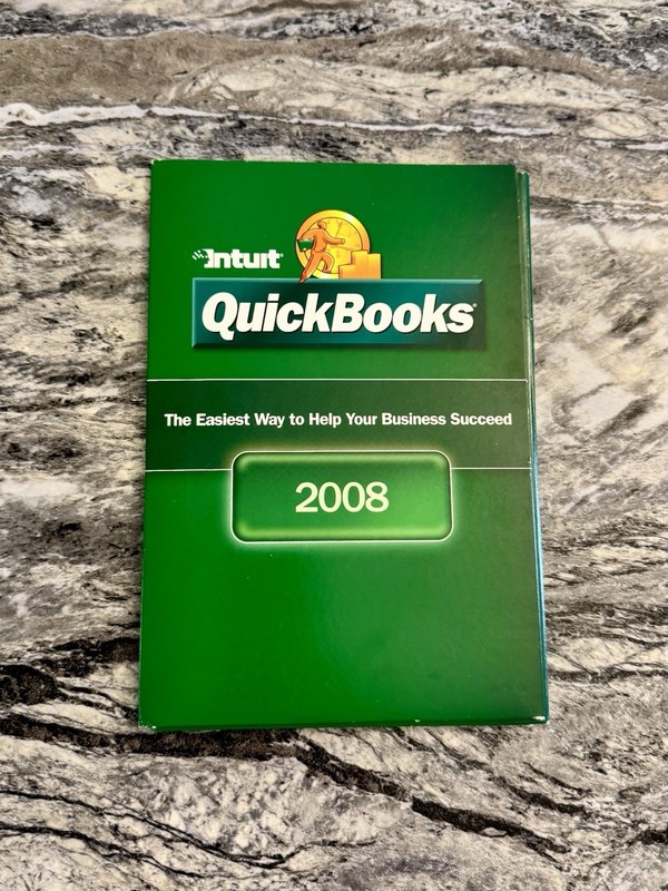 Intuit QuickBooks Premier Industry Edition Retail 2008 Accounting open box w/key