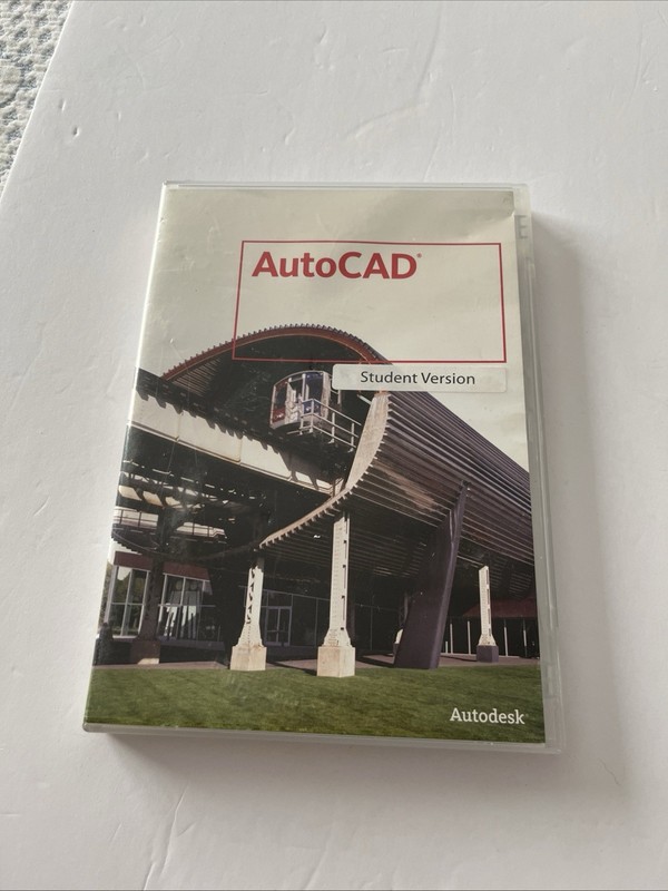 Autodesk AutoCAD Student Version 2008 With Serial Number Computer Software