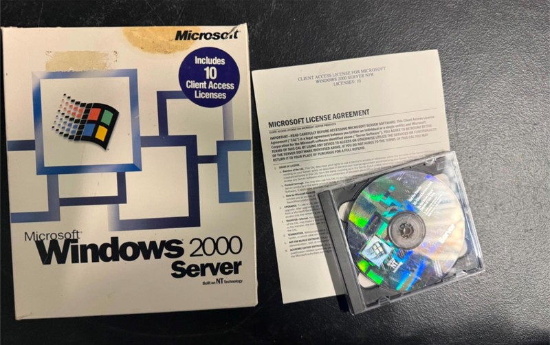 Microsoft Windows 2000 Server Operating System with Original Box gallery