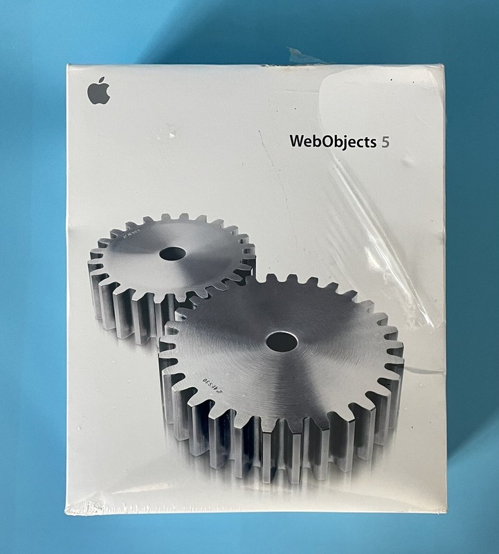 Apple Web Objects 5 Software — New Factory Sealed — 2002