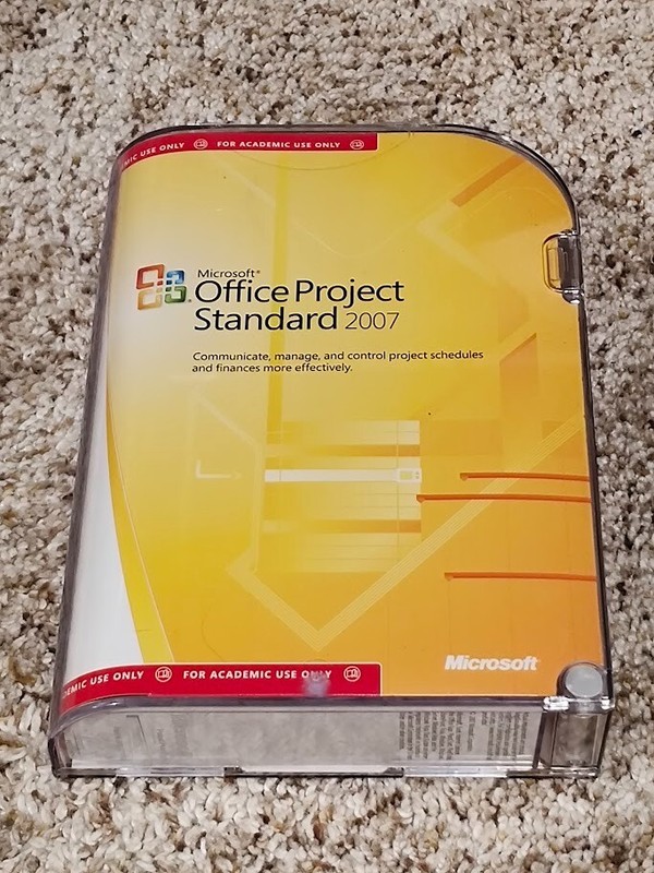 Microsoft Office Project Standard 2007 Academic DVD Full Version