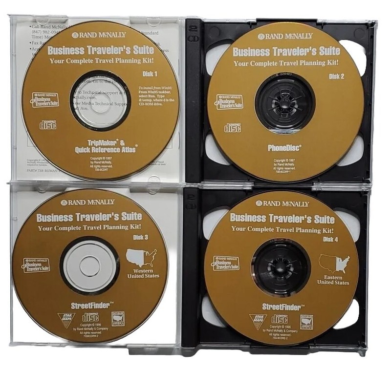 Rand McNally Business Traveler's Suite Your Complete Travel Planning Software gallery