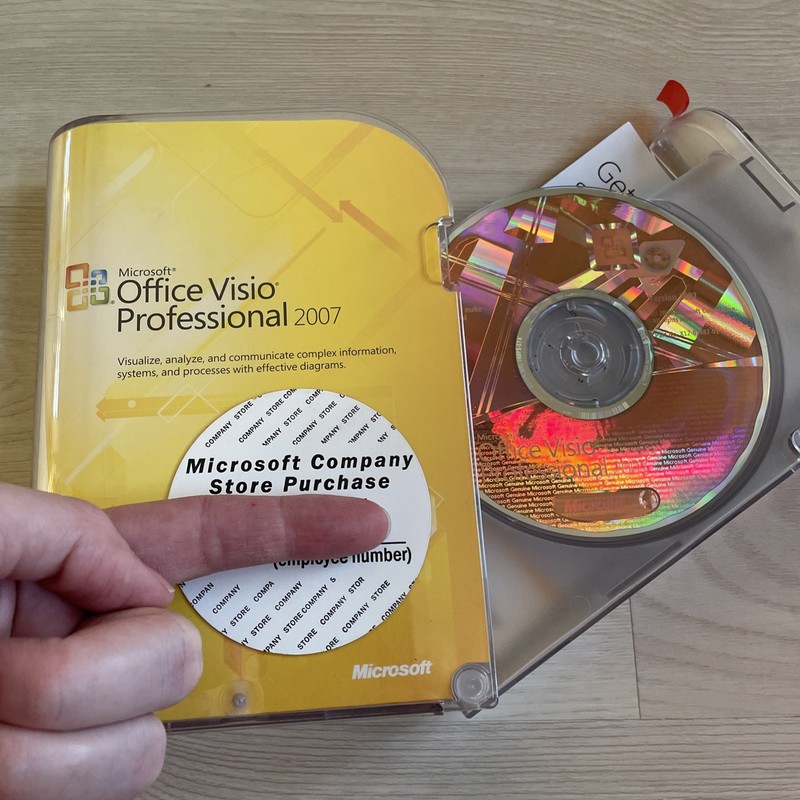 Microsoft Office Visio Standard 2007 Retail w/Product Key