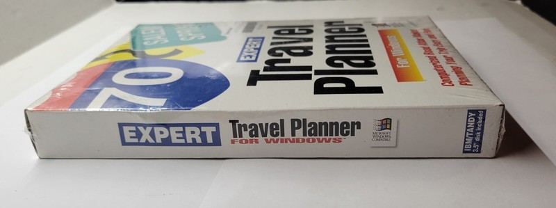 Expert Travel Planner For Windows 3.0 or 3.1 Computerized Road Atlas (PC, 3.5") gallery