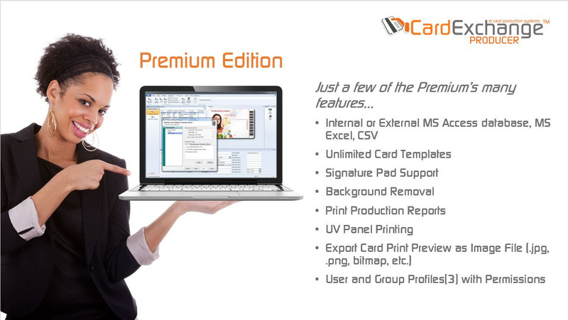 CardExchange Producer V. 10 Premium ID Card Software (CP1030) gallery